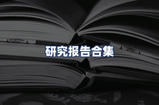 研究报告合集
